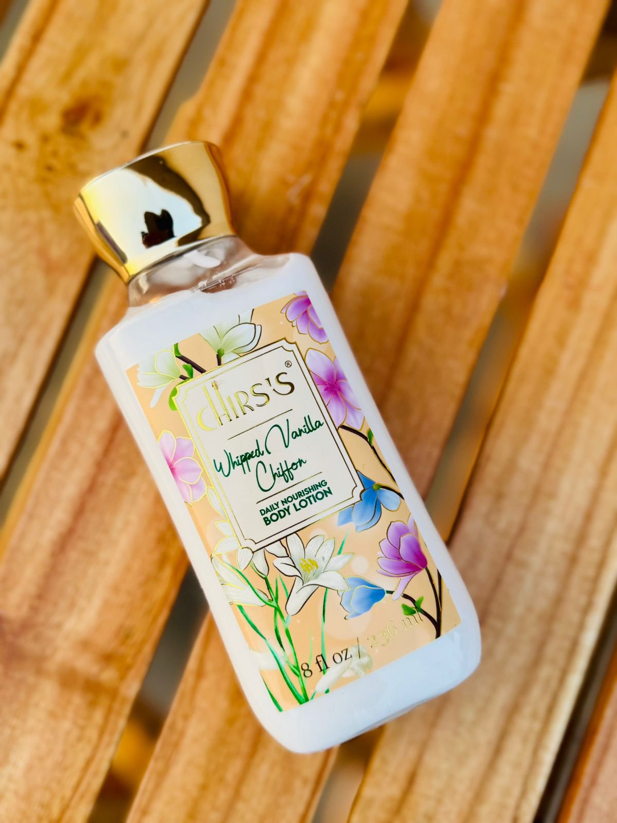 CHIRSIS Whipped Vanilla Chiffon Body Lotion – Daily Nourishing Moisturizer (8 fl oz)