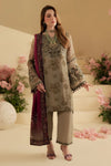 Nureh AM-15 Unstitched Embroidered Luxury Formal Dress – Elegant Beige & Gold | Rouge Cosmetics Pakistan