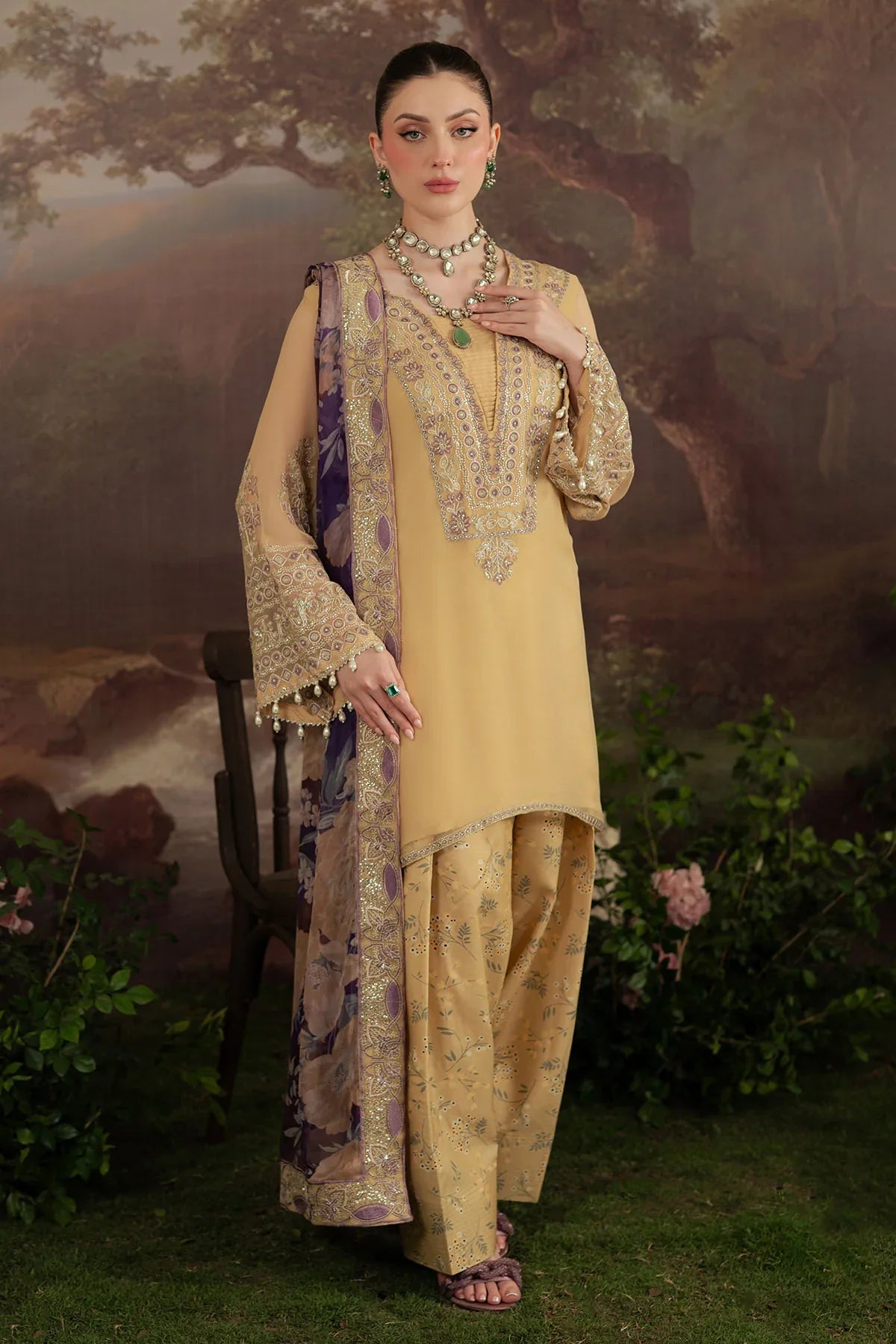 Unstitched 3 Piece Suit