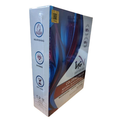 INGV Easy For You Coloring Cream – Ammonia-Free Nourishing Crème Hair Color (500ml + 500ml)