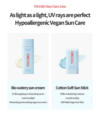 TOCOBO Bio Watery Sun Cream SPF50+ PA++++ – Lightweight Hydrating Sunscreen 50ml