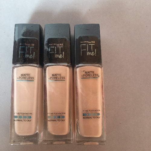 Maybelline Fit Me Matte + Poreless Foundation – Shine-Free, Natural Finish