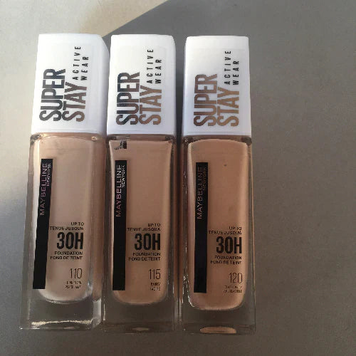 Maybelline Superstay Foundation – 24H Full Coverage & Long-Lasting Wear