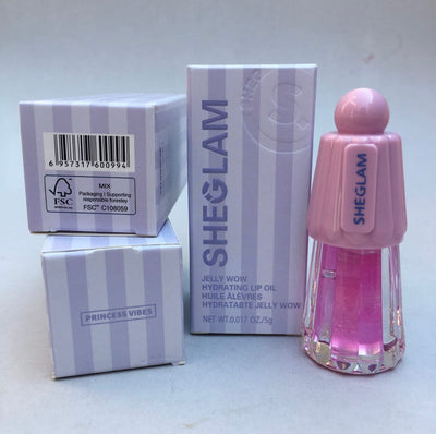 SheGlam Jelly Wow Hydrating Lip Oil – Glossy & Nourishing Lip Care