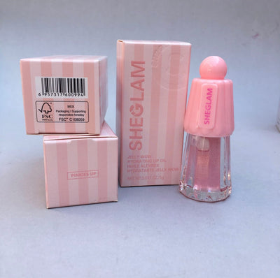 SheGlam Jelly Wow Hydrating Lip Oil – Glossy & Nourishing Lip Care