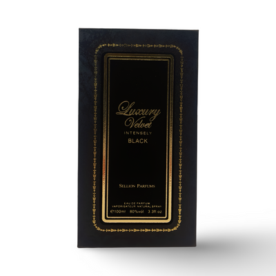 Sellion Luxury Velvet Intensely Black Eau De Parfum 100ml – Long Lasting