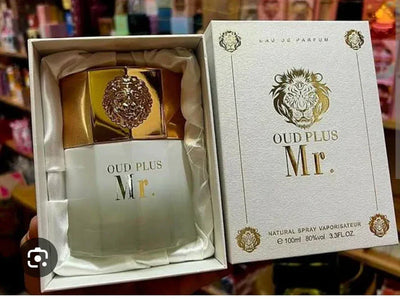 Mr Oud Plus Perfume For Unisex – 100ml | Long Lasting Oriental Oud Fragrance