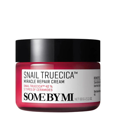 SOME BY MI Snail Truecica Miracle Repair Cream – Acne Scar & Repair Moisturizer