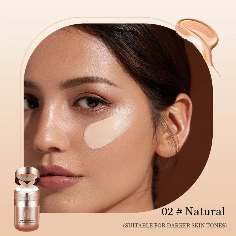 Air Cushion BB Cream with Butterfly Powder Puff
