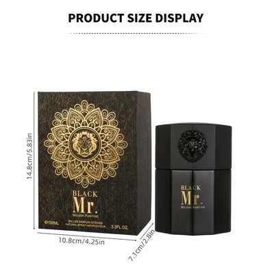 Sellion Mr Black Perfume For Men – 100ml | Long Lasting Luxury Fragrance for Men