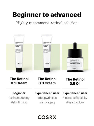 COSRX The Retinol 0.5 Oil – Anti-Aging & Acne Scar Treatment