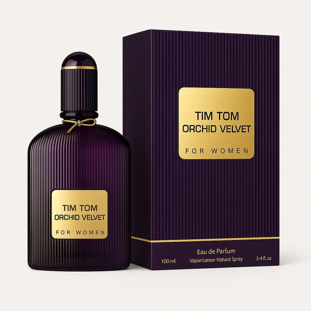 Tim Tom Orchid Velvet Eau de Parfum for Women - Luxurious & Alluring Fragrance 100ml