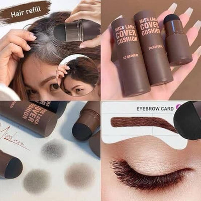 Miss Lara Professional Eyebrow & Hairline Shaping Cover Cushion – Eyebrow Stamp Shaping Kit