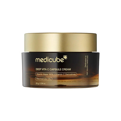 Medicube Deep Vita C Capsule Cream – 50ml | Brightening & Hydrating Vitamin C Cream