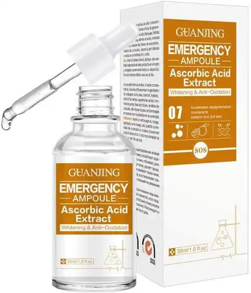 Guanjing Emergency Ampoule Ascorbic Acid Extract 30ml - Rougecosmetics