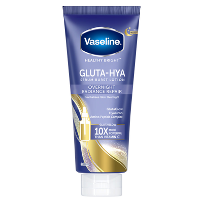 Vaseline Healthy Bright Gluta-Hya Serum Burst UV Lotion – Flawless Bright 330 ml