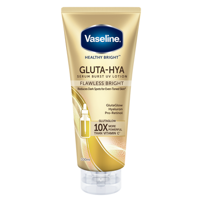 Vaseline Gluta Hya

Gluta Hya Serum Burst UV Lotion

Vaseline Flawless Bright lotion

Brightening body lotion Pakistan

Body lotion with SPF

Hydrating brightening body serum

Vaseline bodycare