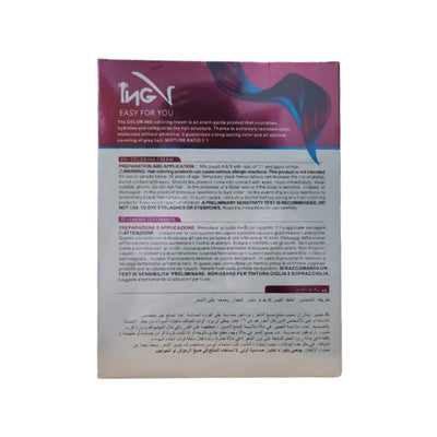 INGV Easy For You Coloring Cream – Ammonia-Free Nourishing Crème Hair Color (500ml + 500ml)