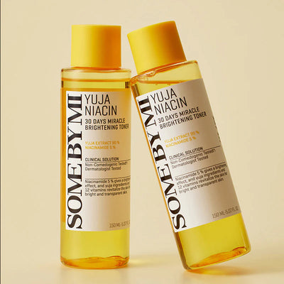 SOME BY MI Yuja Niacin Serum + Brightening Toner Set – Glow & Spot Care