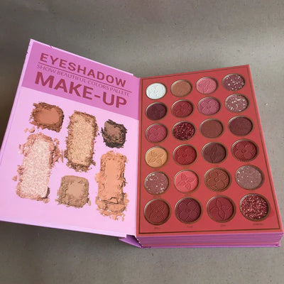 Mocallure All-in-One Makeup Book – Eyeshadow, Highlighter, Blusher, Lipstick & Contour Palette | Rouge Cosmetics PK