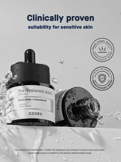 COSRX The Hyaluronic Acid 3 Serum – Intense Hydration & Plump Skin