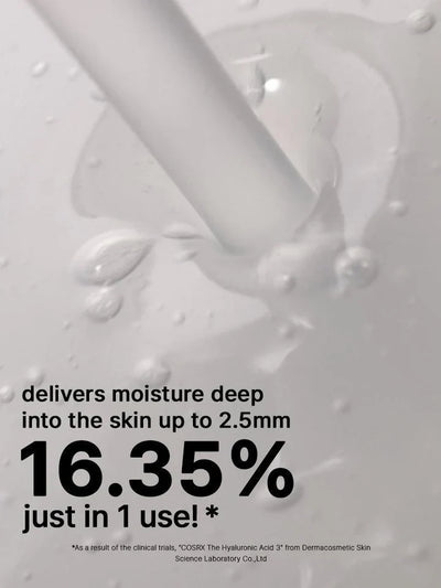 COSRX The Hyaluronic Acid 3 Serum – Intense Hydration & Plump Skin