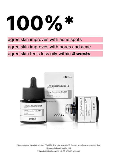 COSRX The Niacinamide 15 Serum – Powerful Oil Control &amp; Skin Brightening