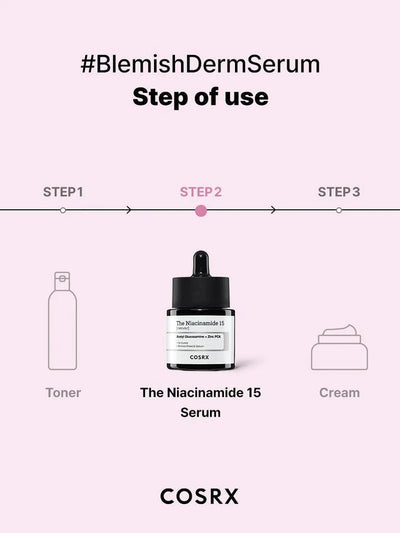 COSRX The Niacinamide 15 Serum – Powerful Oil Control &amp; Skin Brightening