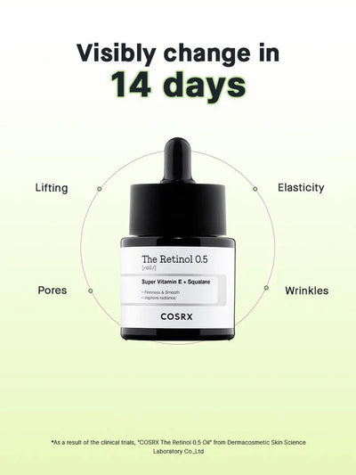 COSRX The Retinol 0.5 Oil – Anti-Aging & Acne Scar Treatment