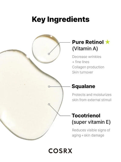 COSRX The Retinol 0.5 Oil – Anti-Aging & Acne Scar Treatment